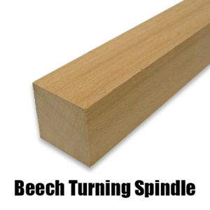 beech turning spindle