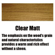 clear matt