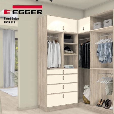 Egger MFC Came Beige U216 ST9 Chiltern Timber