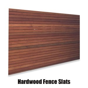 Hardwood Fence Slats - wheelie bin store, privacy panel etc