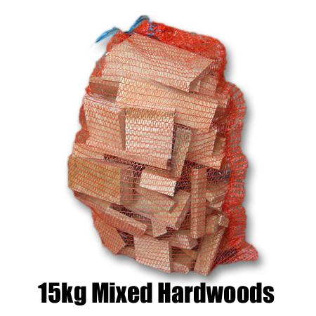 15kg Bag Approx Kiln Dried Mixed Hardwood Firewood Chiltern Timber